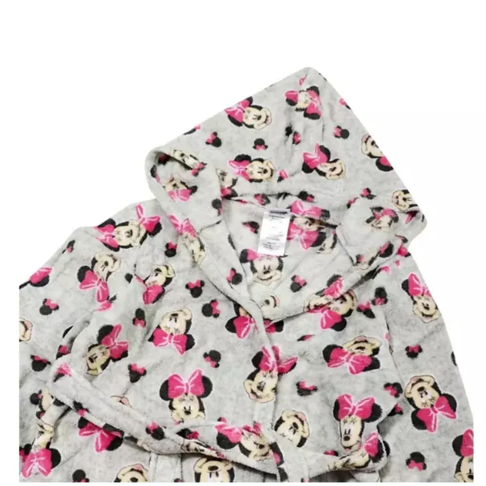 Minnie Mouse Plush Hooded Robe  Set